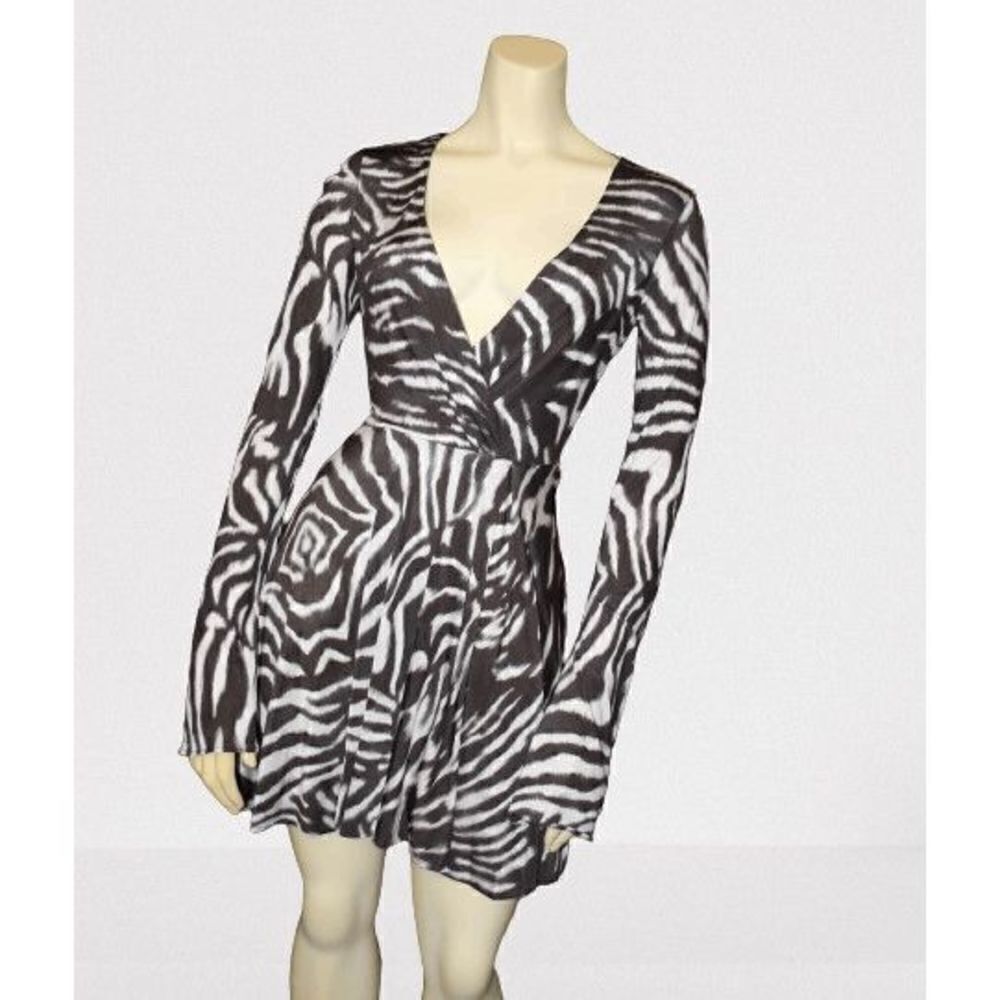 ZARA Zebra Print Dress 